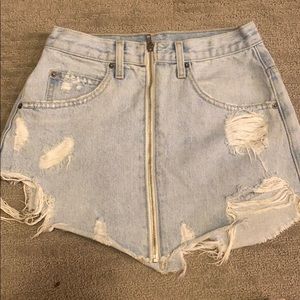 LF Jean skirt